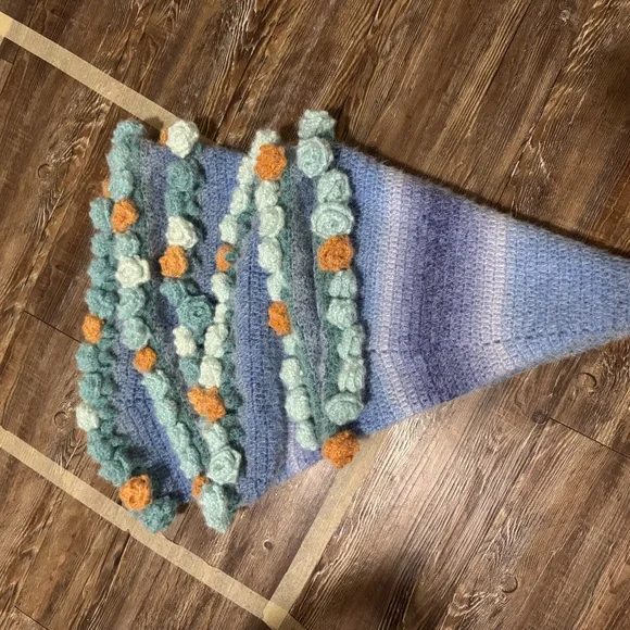 Handcrafted Floral Crochet Bouquet blanket with 101 roses